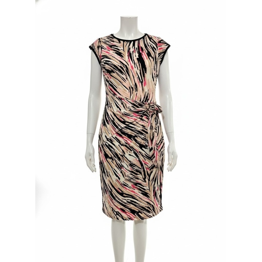 Cache Y2K Dress  Extra small belted dress multicolor  Vintage dress